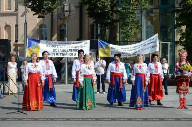 Василий Волга: Празднование Дня Конституции на Украине равносильно восстанию в психиатрической клинике