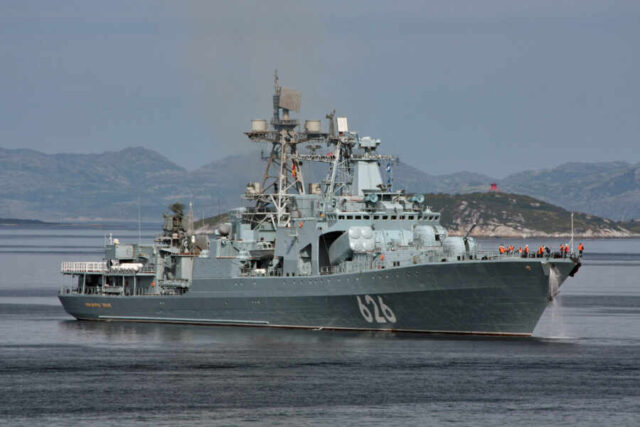 противолодочный корабль "Вице-адмирал Кулаков"