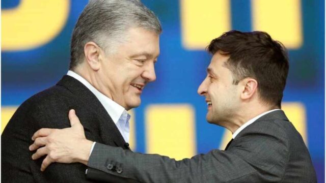 Порошенко заявил, что Зеленский встал на рельсы Антимайдана