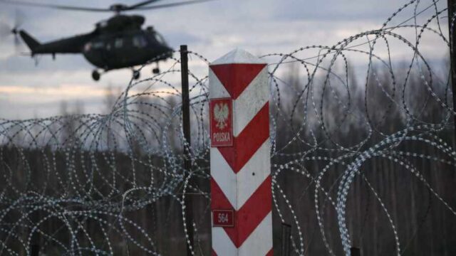 С Польши слетел налет цивилизации