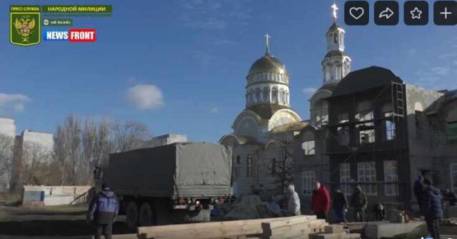 Народная милиция ЛНР оказала помощь храмам Республики