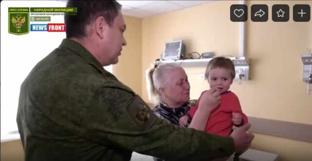 Глава ЛНР посетил попавшую под обстрел ВСУ семью из Рубежного