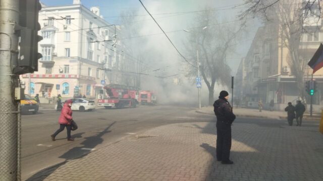 ВФУ выпустили по центру Донецка ракету "Точка-У"