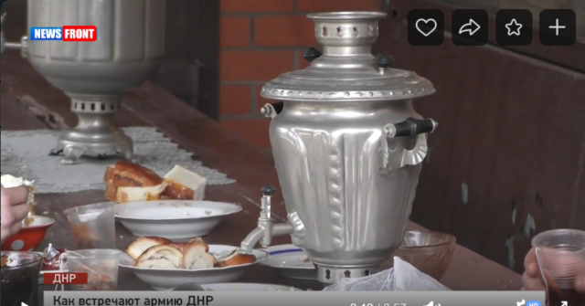 Как встречают армию ДНР