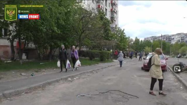 В Рубежное доставлена очередная гумпомощь