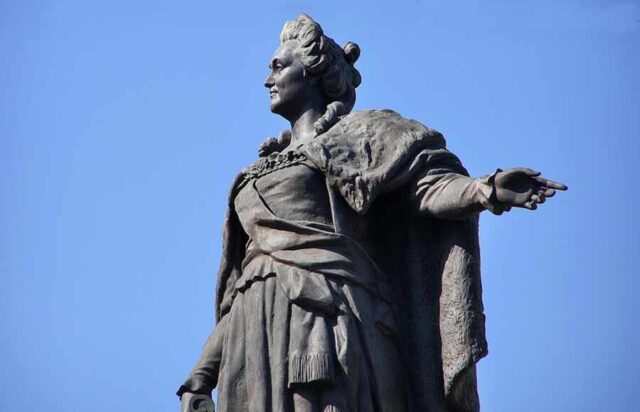 В Одессе памятник Екатерине II не считают частью культурного наследия