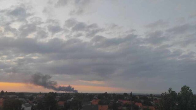 После обстрела ВСУ Новой Каховки загорелся крупный водный элеватор - глава района