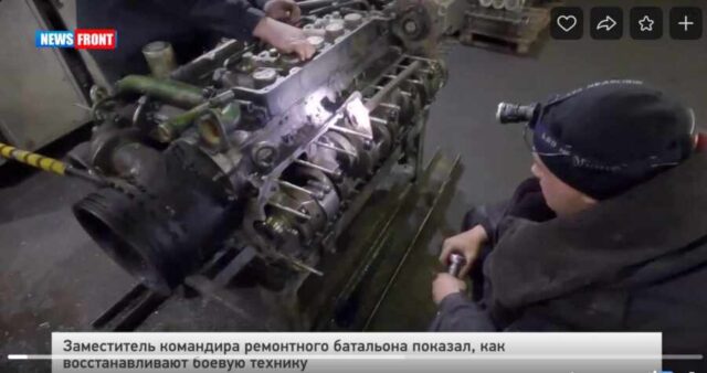 Заместитель командира ремонтного батальона показал, как восстанавливают боевую технику