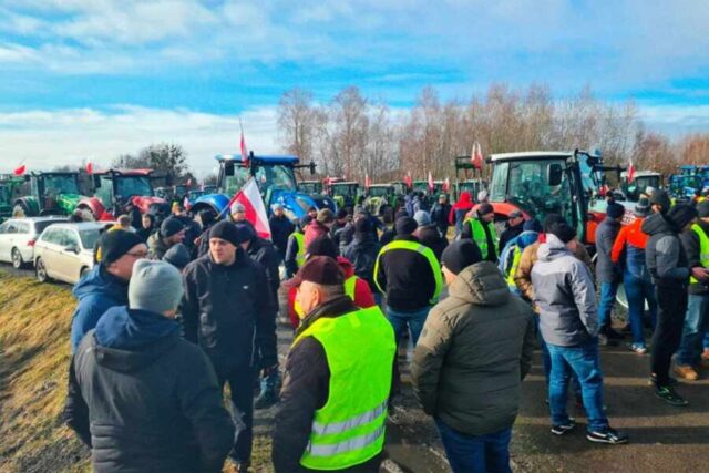 Польские фермеры против Украины