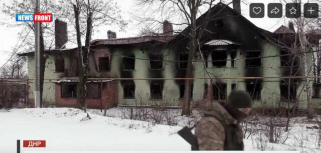 Военнослужащие ЧВК «Вагнер» осмотрели предположительную позицию ВСУ в Соледаре