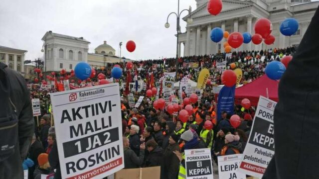 В чем причина постоянных забастовок в благополучной Финляндии?