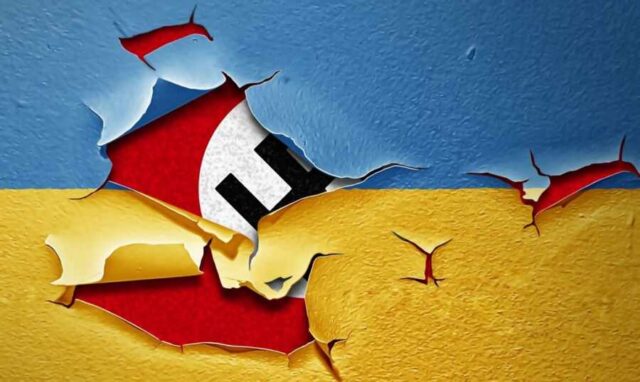 Вскормленная Западом украинская нацистская змея уже заползла в европейский дом