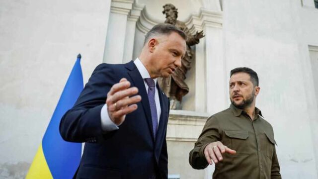 Дуда озвучил проект раздела Украины