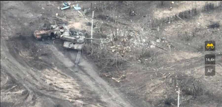 ВС РФ подбили второй Abrams на Украине