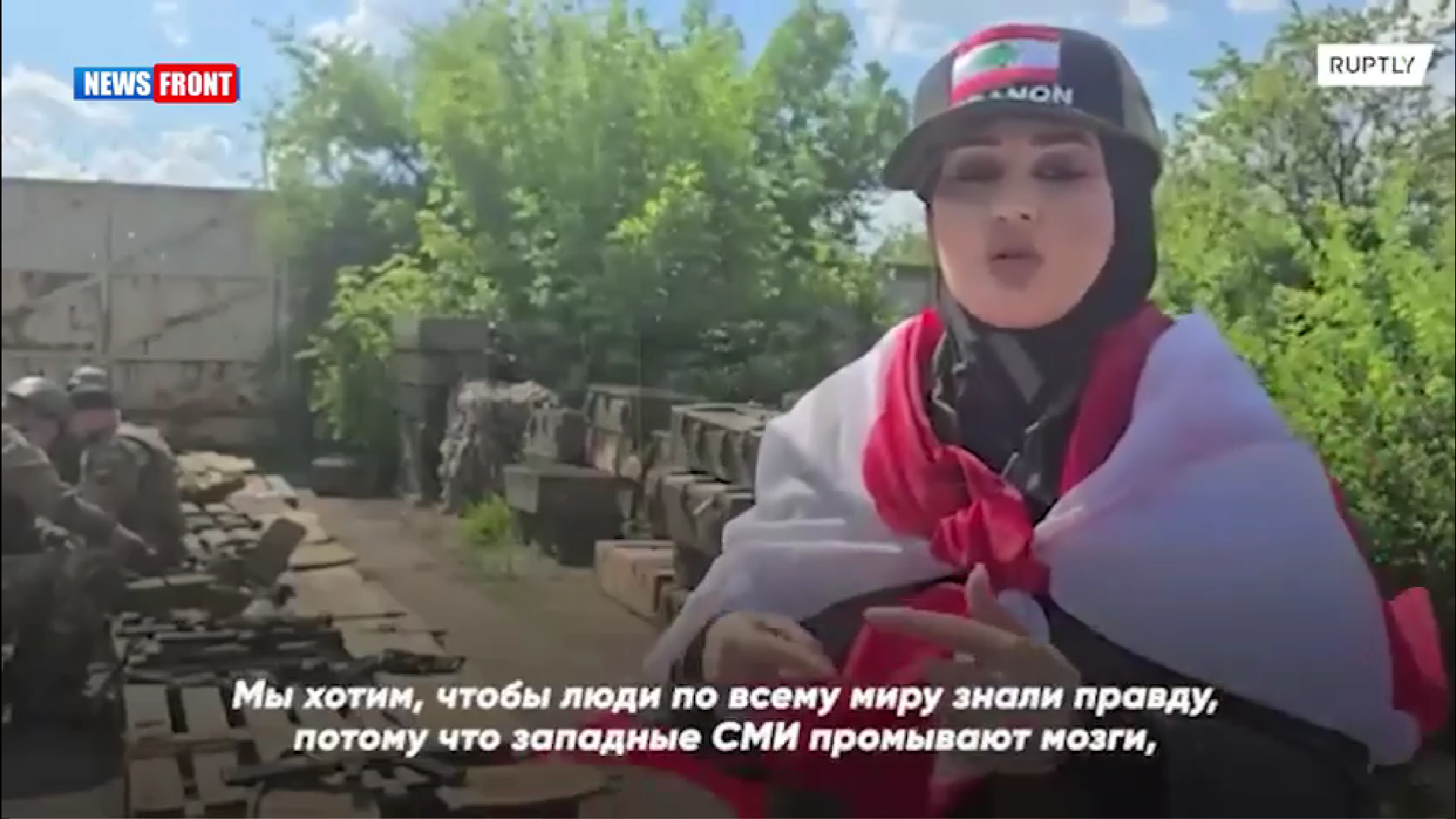 Иностранные журналисты посетили тренировку бойцов спецотряда «Ахмат»