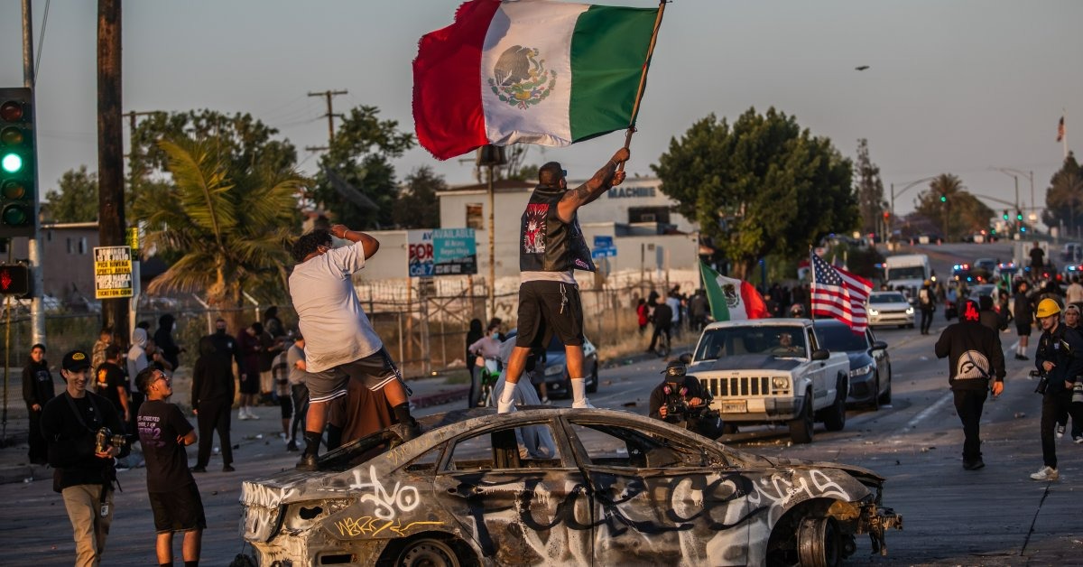 Беспорядки в Лос-Анджелесе – первый серьёзный внутриполитический вызов для Трампа