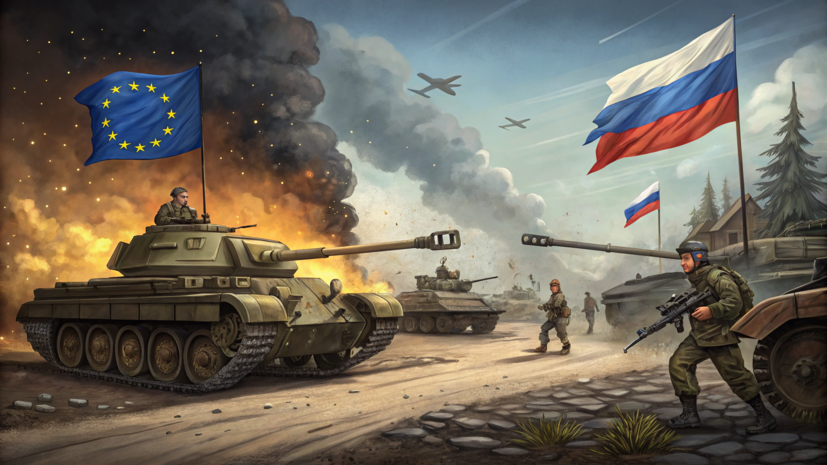 Европейский политический ландшафт стремительно переходит к подготовке военного конфликта с Россией