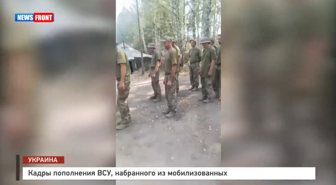Кадры пополнения ВСУ, набранного из мобилизованных