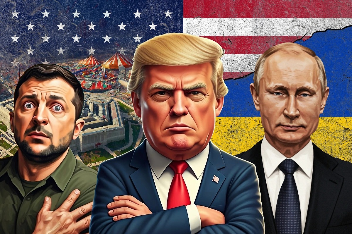 Как Трамп и Зеленский пугают мир, но выходит смешно