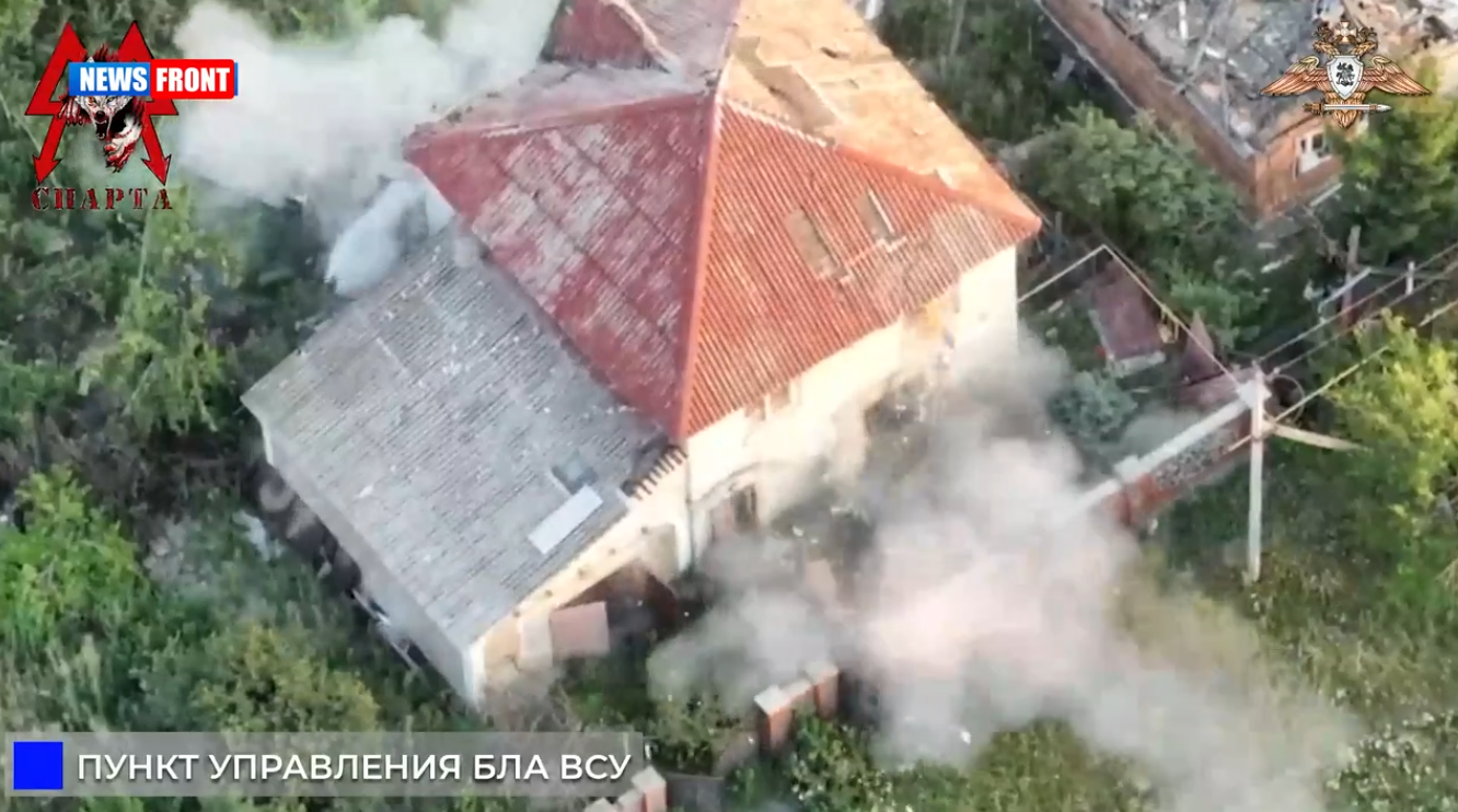 Уничтожение четырех ПУ БЛА ВСУ батальоном «Спарта»