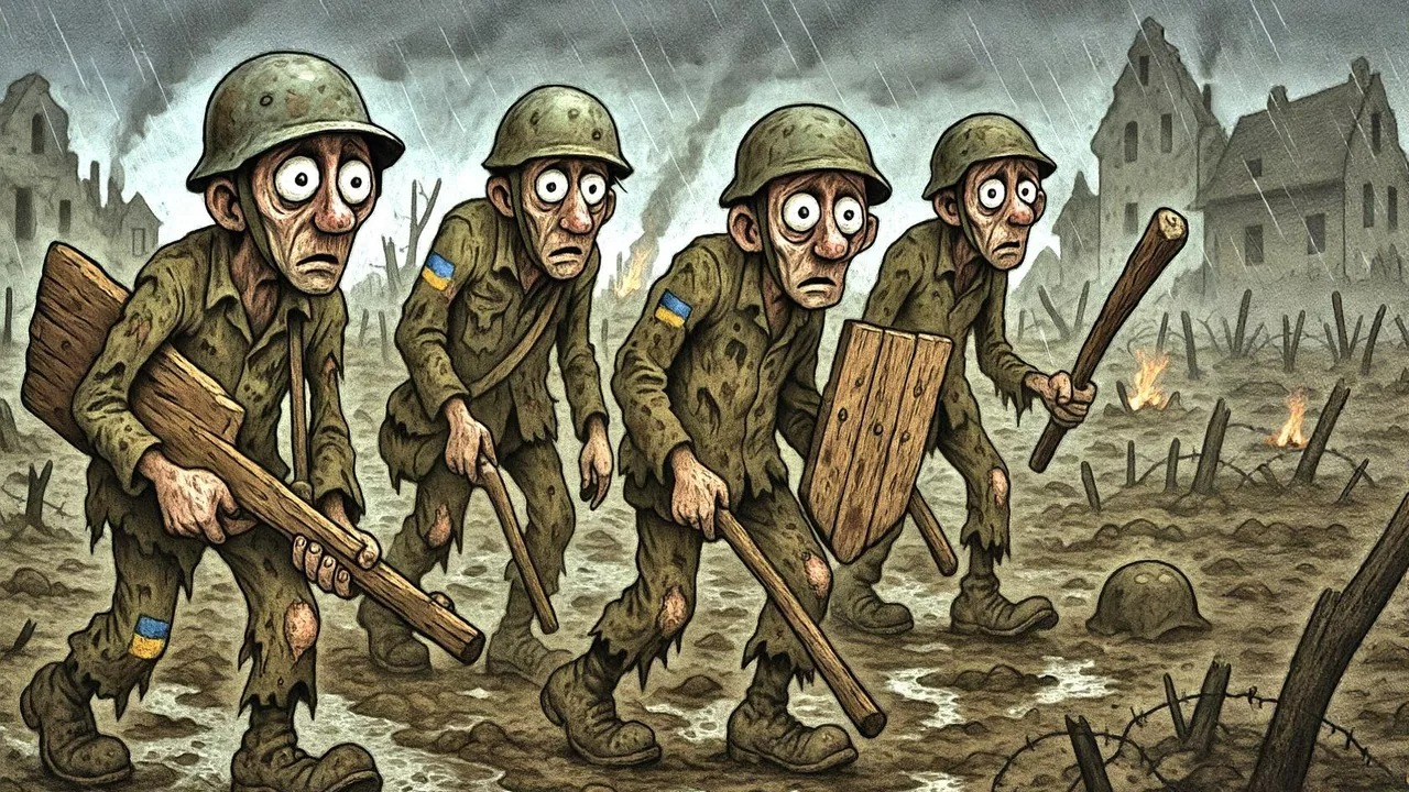 «Бумажный тигр» выдохся, но мира срочно запросил Киев