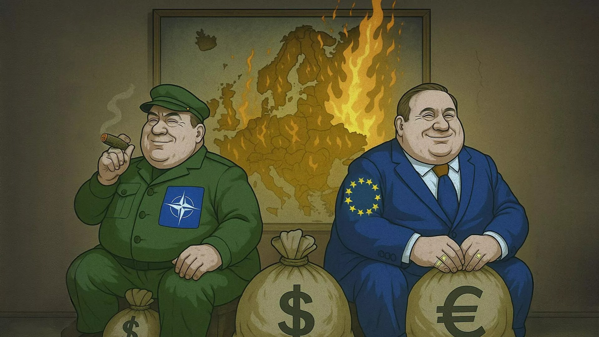Как в ЕС и НАТО разворовываются деньги, предназначенные на войну с русскими