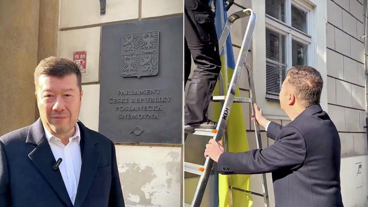 В Праге сброшен украинский флаг, Брюссель готовится к проблемам