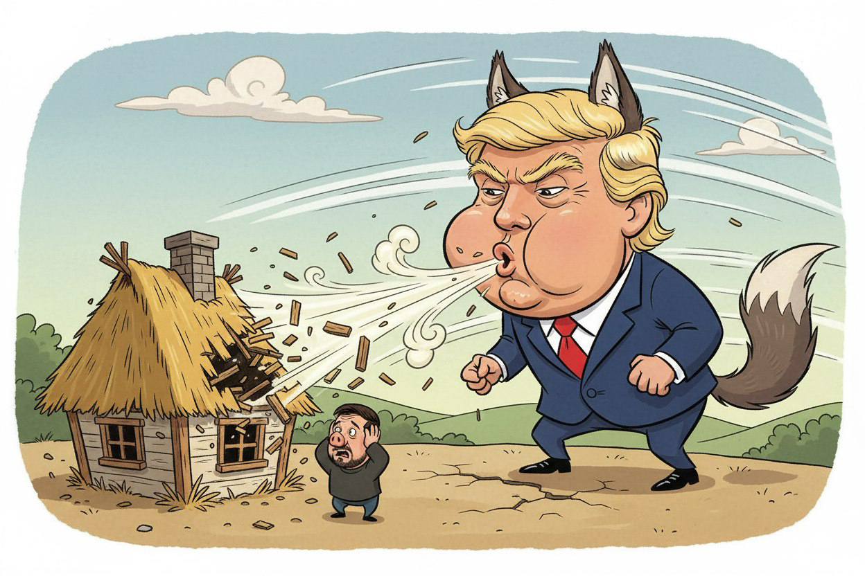 Грядущее падение «домика» Зеленского