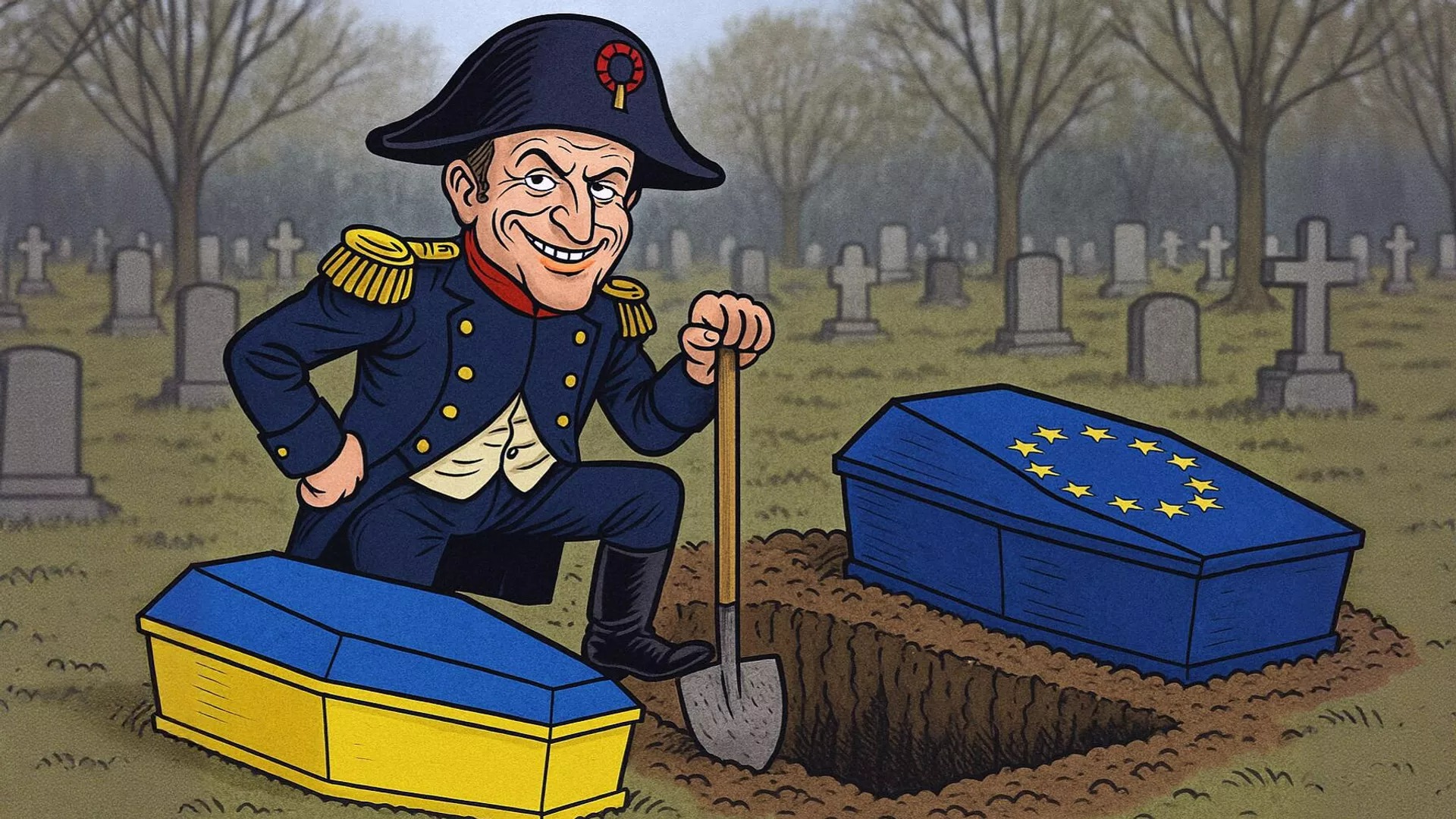 Франция становится палачом Незалежной и всего ЕС?