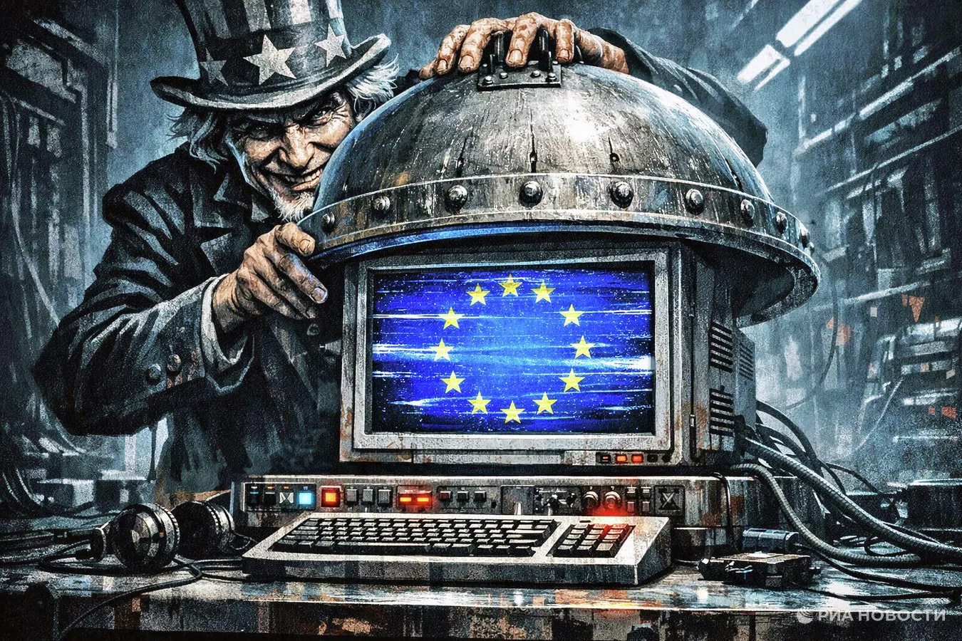 США против ЕС: неожиданный союз России и Европы под ударом Вашингтона