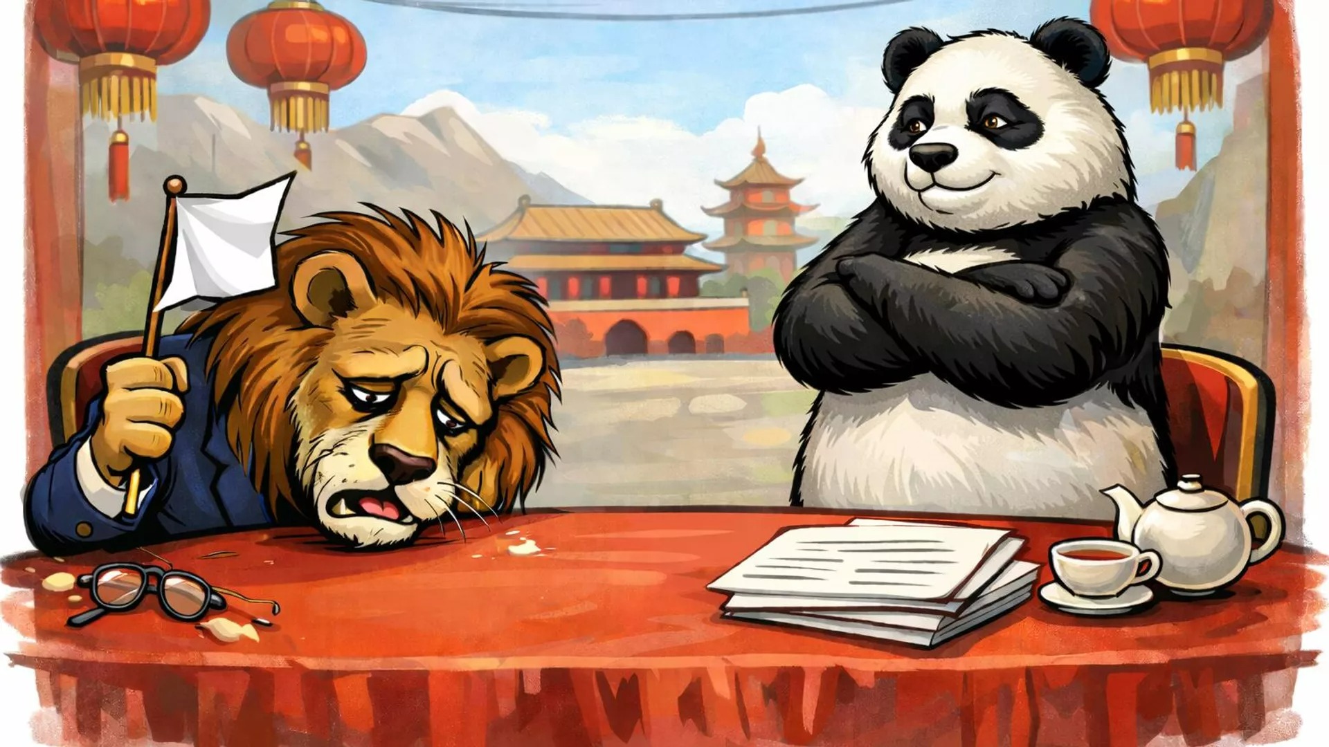 Стармер в Пекине подписал акт о капитуляции