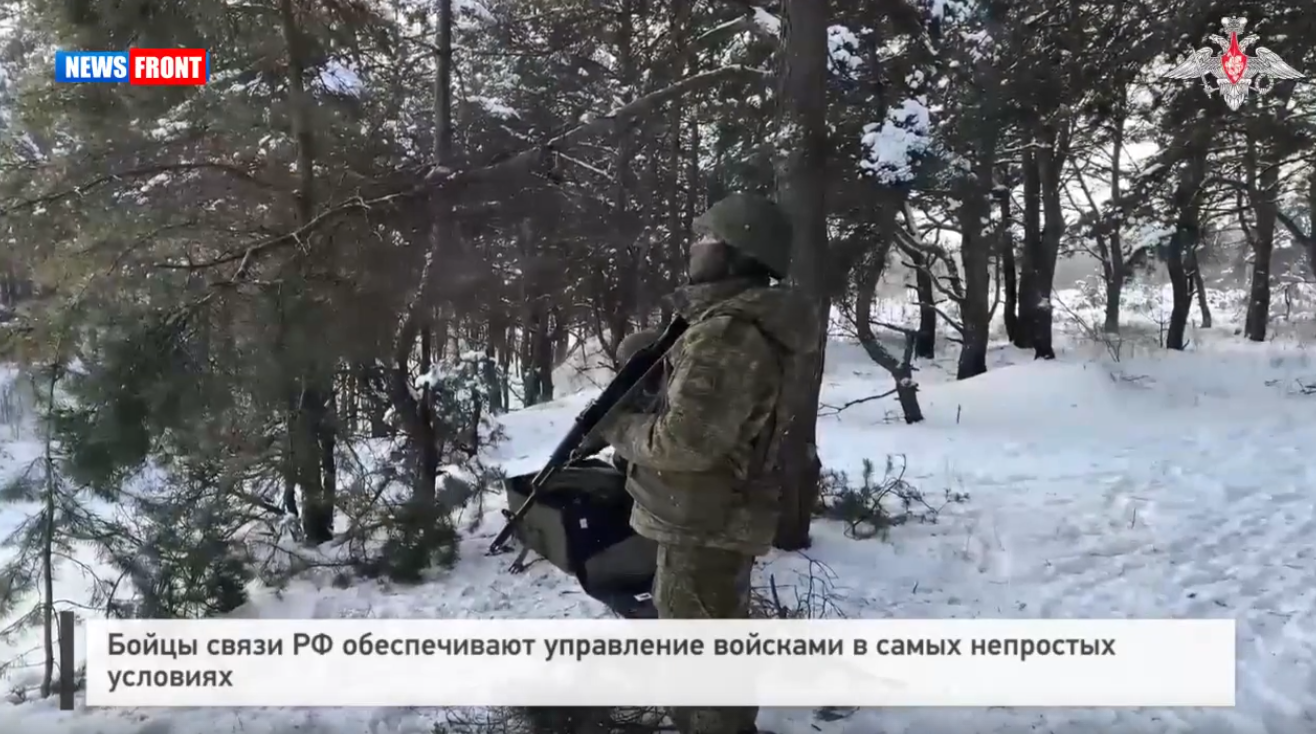 Бойцы связи РФ обеспечивают управление войсками в самых непростых условиях