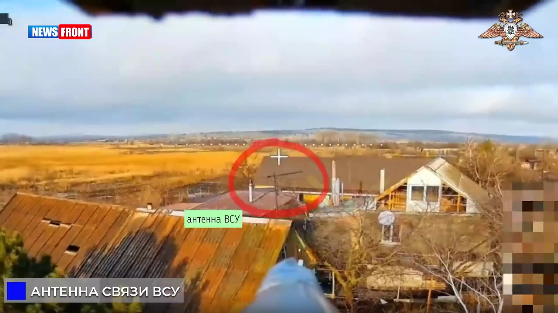 Операторы БПЛА кубанских артиллеристов разбили минометную точку и антенну ВСУ в районе Райского