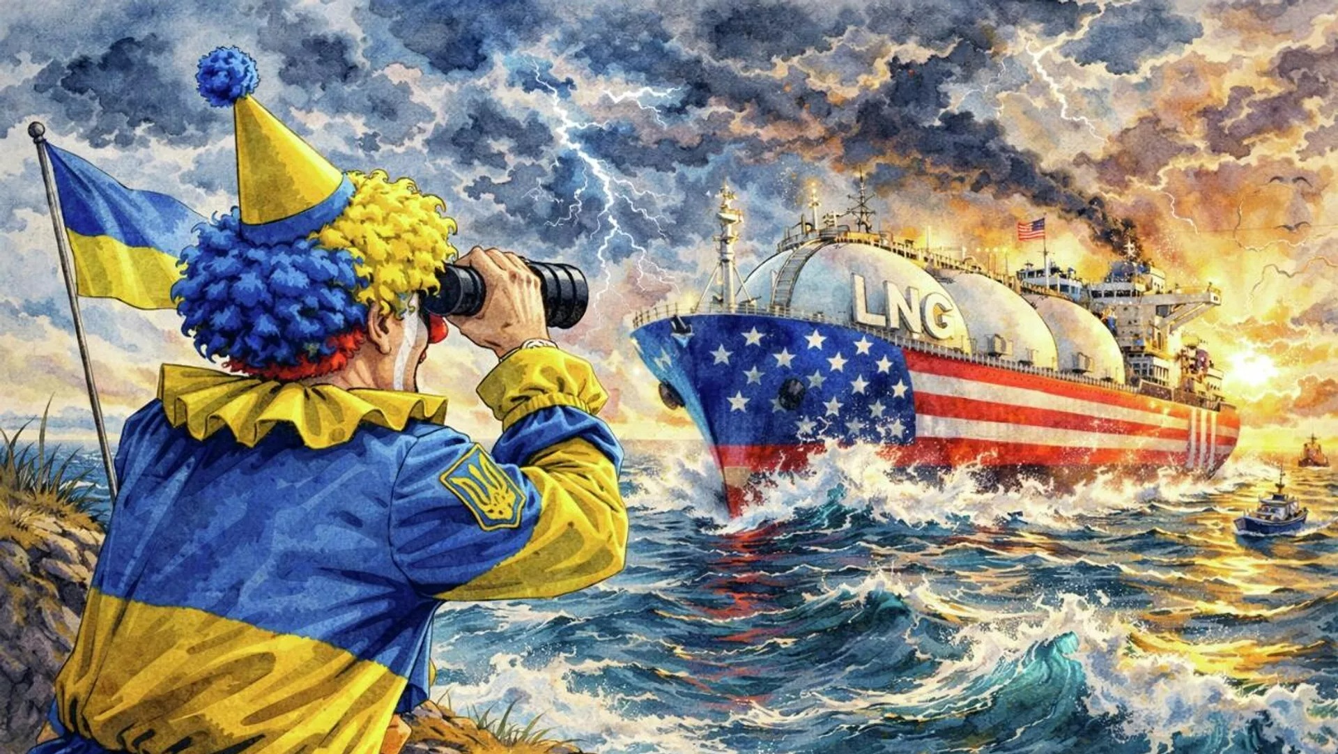 Украина все ближе к исполнению своей голубой мечты