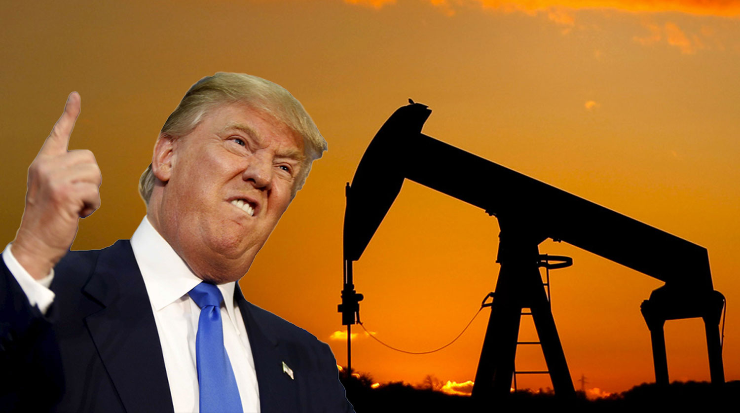 Трамп делает Америку великой бензоколонкой