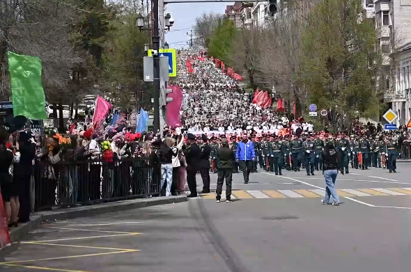 В Хабаровске прошел парад Победы