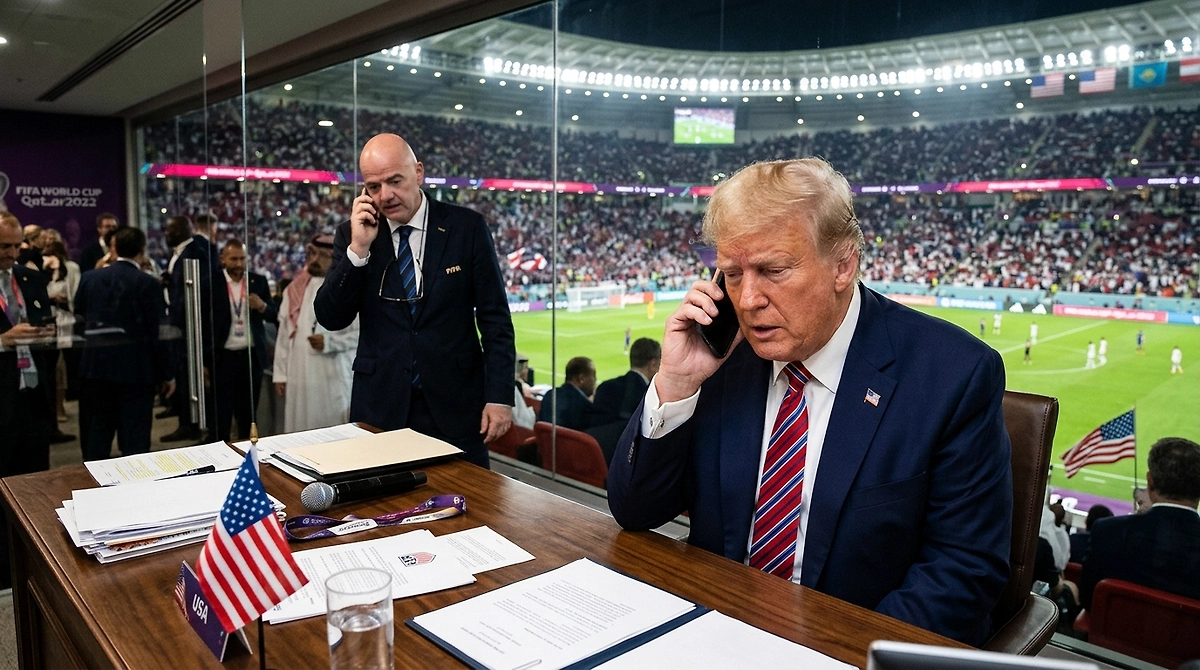 Одним звонком Трамп уничтожил ФИФА и превратил сборную США в посмешище