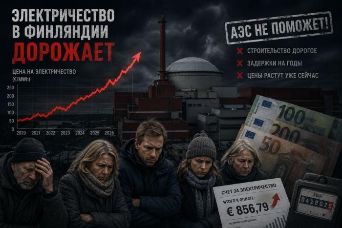 Финляндия прощается с дешевой электроэнергией