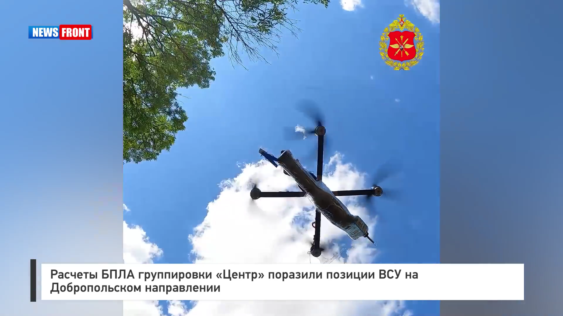 Расчеты БПЛА группировки «Центр» поразили позиции ВСУ на Добропольском направлении