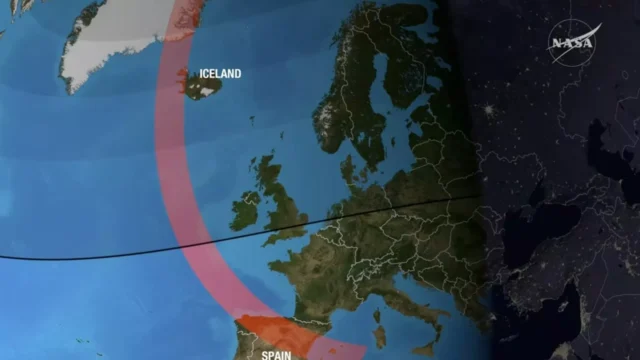 NASA показало карту с Крымом в составе РФ