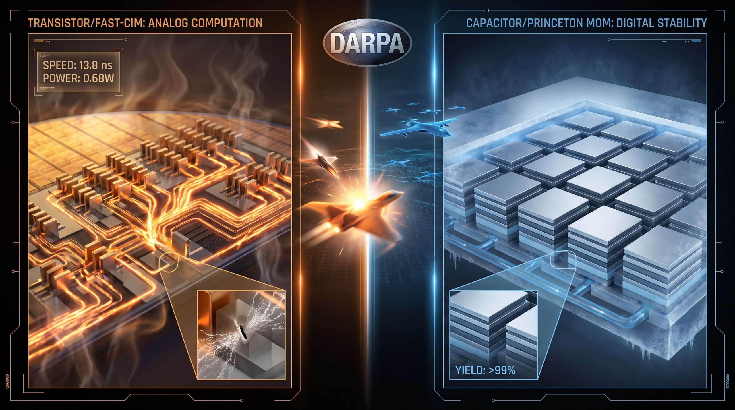 Гонка кремниевых архитектур: как DARPA выбирает между транзисторами и конденсаторами для боевого ИИ