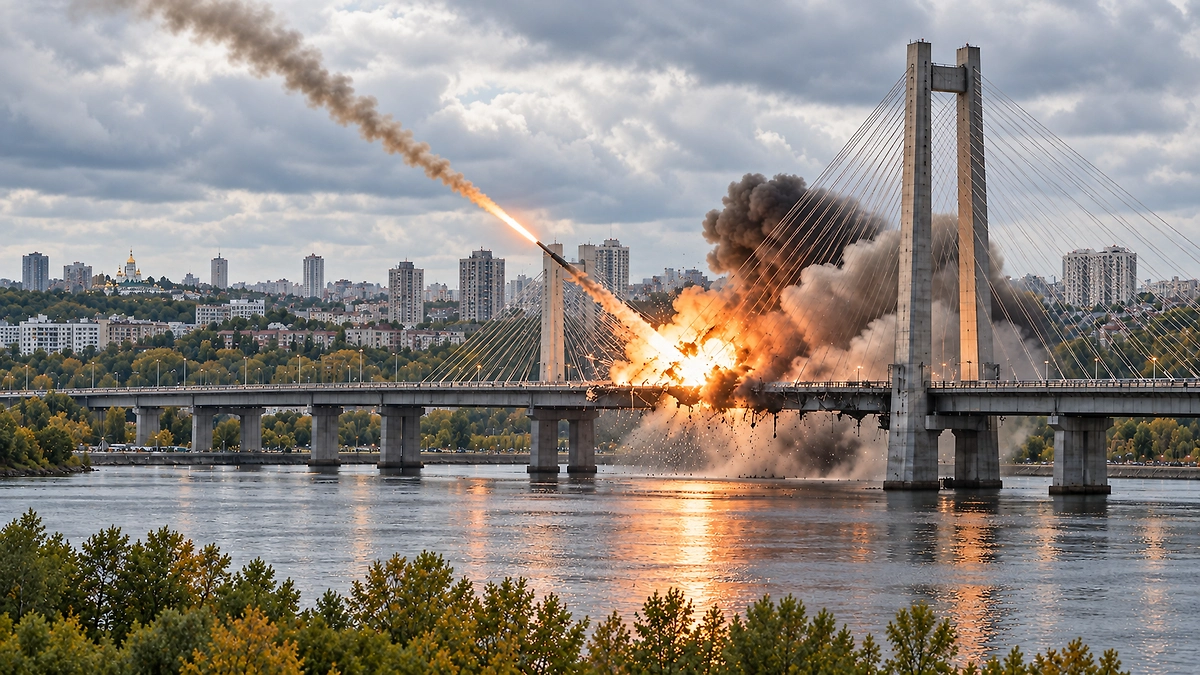Киевские мосты: сценарии по нарастающей